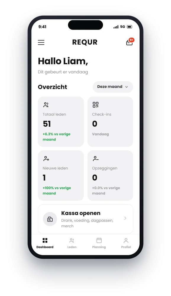 Beheer-app schermafbeelding