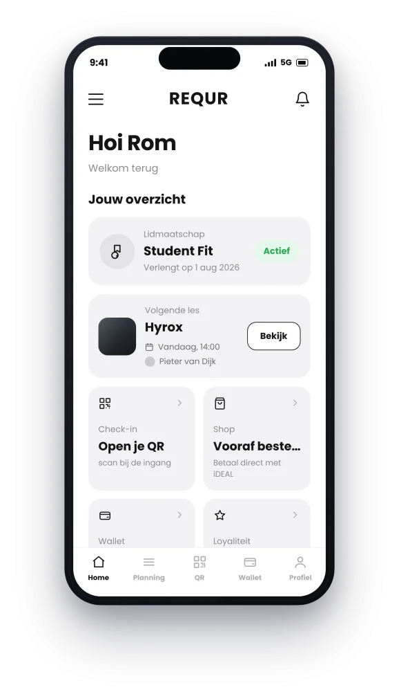 Leden-app schermafbeelding