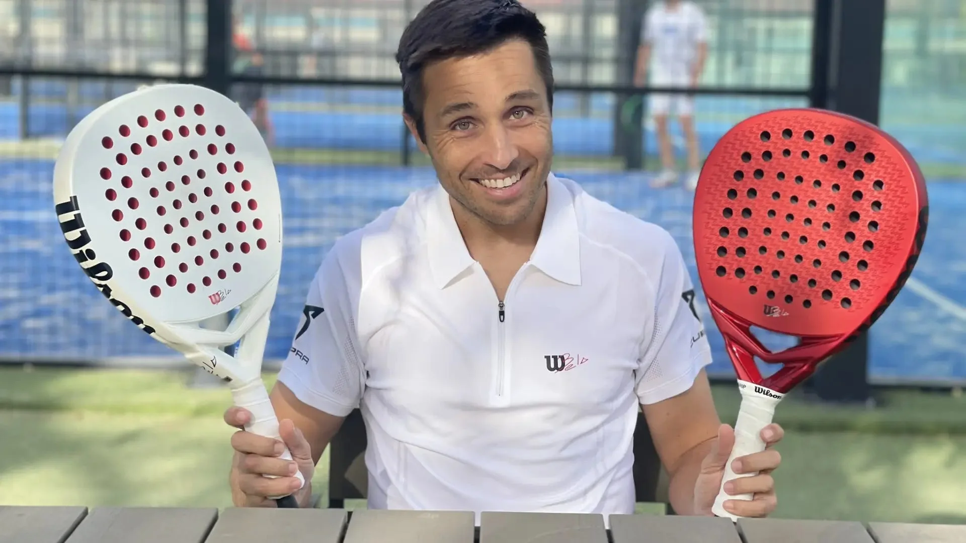 Fernando Belasteguín on the padel court